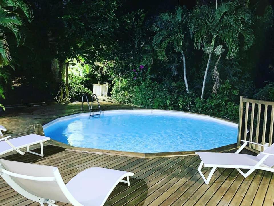 Villa Du Jardin Botanique, Ex. Propriete Coluche Deshaies Eksteriør billede