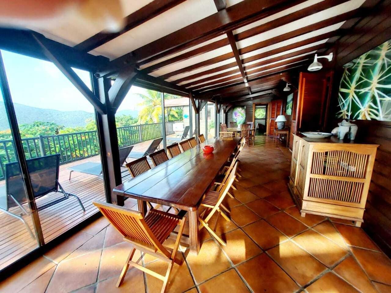 Villa Du Jardin Botanique, Ex. Propriete Coluche Deshaies Eksteriør billede